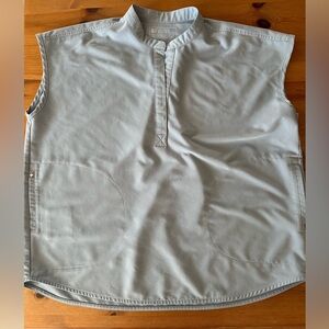 FIGS Light Blue Rafaela Scrub Top - Size L